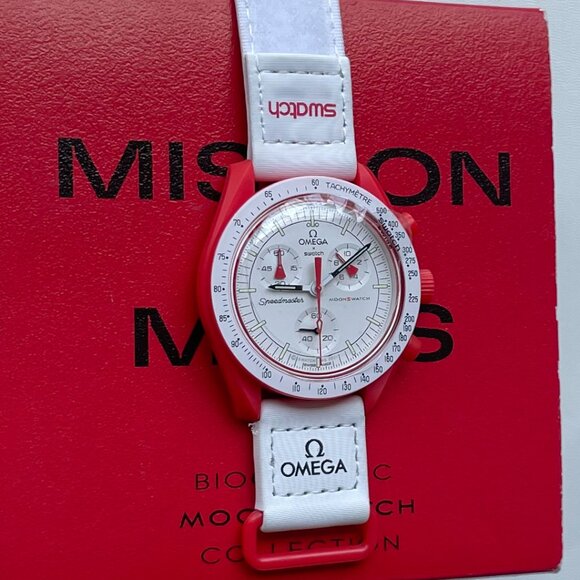 Swatch Omega Moonswatch Mission to The Mars Watch